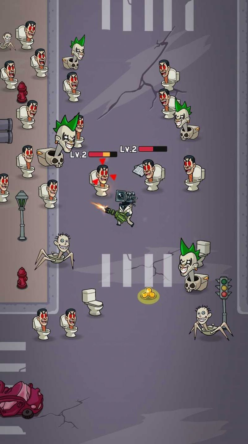 厕所怪物生存之战游戏图3